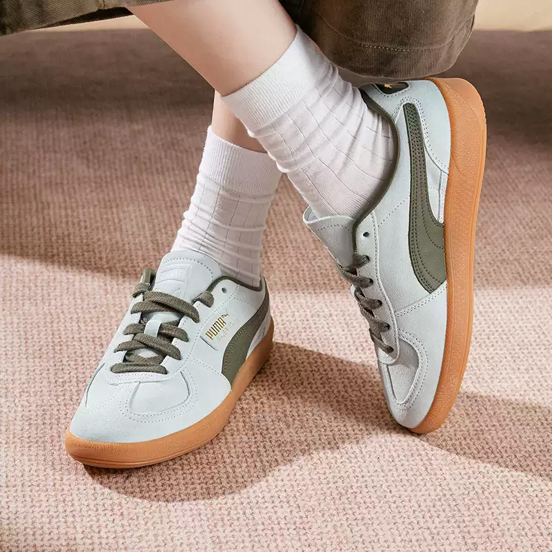 Puma Shoes Suede Classic - PUMA คลาสสิค กรีน ซูเอด ปาแลร์โม กัม