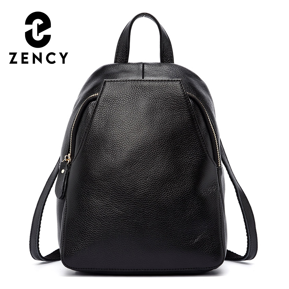 Travel Backpack Anti Theft - เซนซี่ ชาร์มกระเป๋าเป้สะพายหลังผู้หญิง 100% หนังแท้ปุ่มป้องกันการโจรกรรมกระเป๋าเดินทางหญิงที่หรูหรากระเป๋านักเรียนสำหรับสาวกระเป๋าเป้สะพายหลังวันหยุด