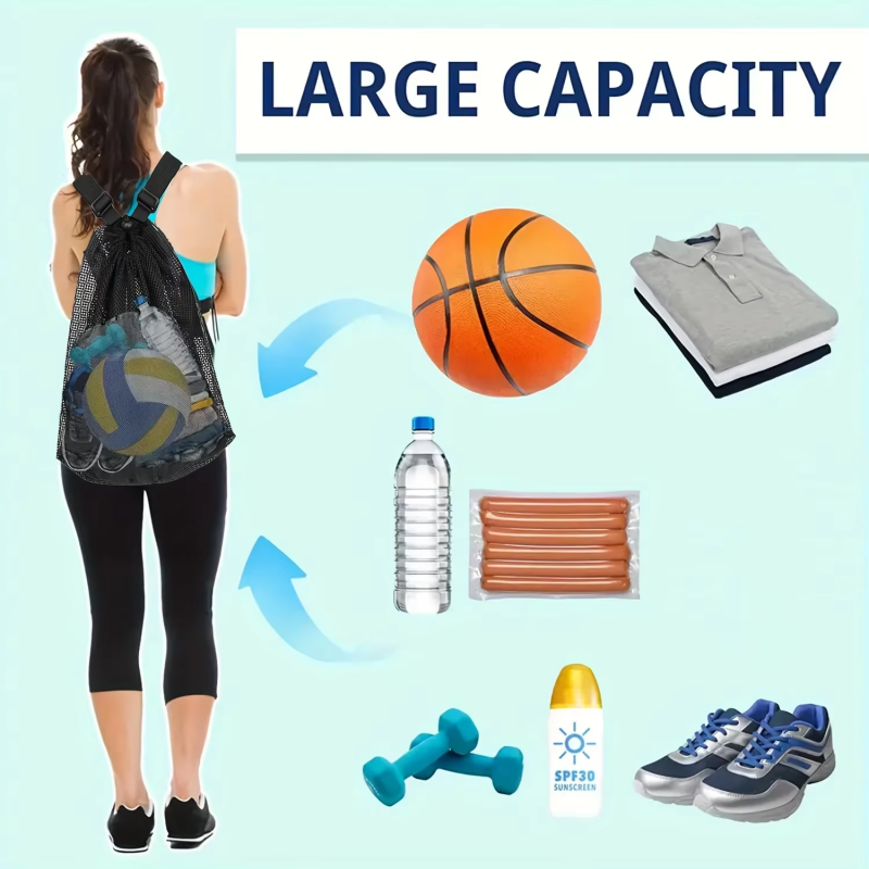 กระเป๋าเป้ตาข่ายแบบมีเชือกรูดพ - Drawstring Gym Bag บทวิจารณ์และราคา