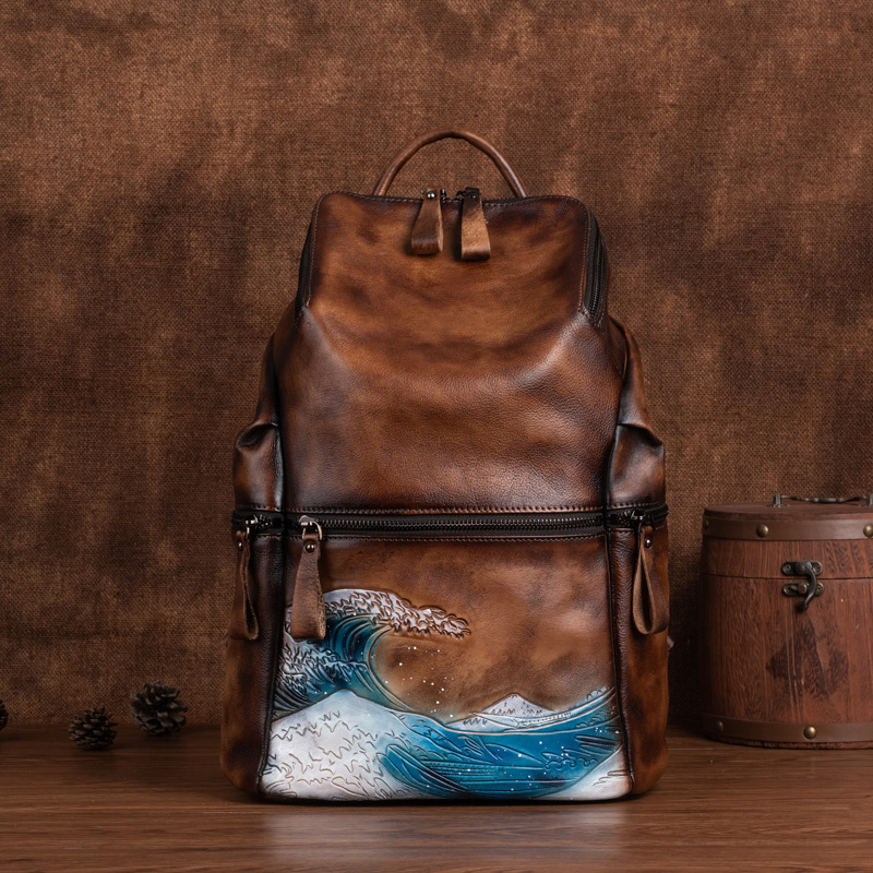 จอห์นาเจอร์กระเป๋าเป้สะพายหลัง - Leather Backpack Vintage บทวิจารณ์และราคา