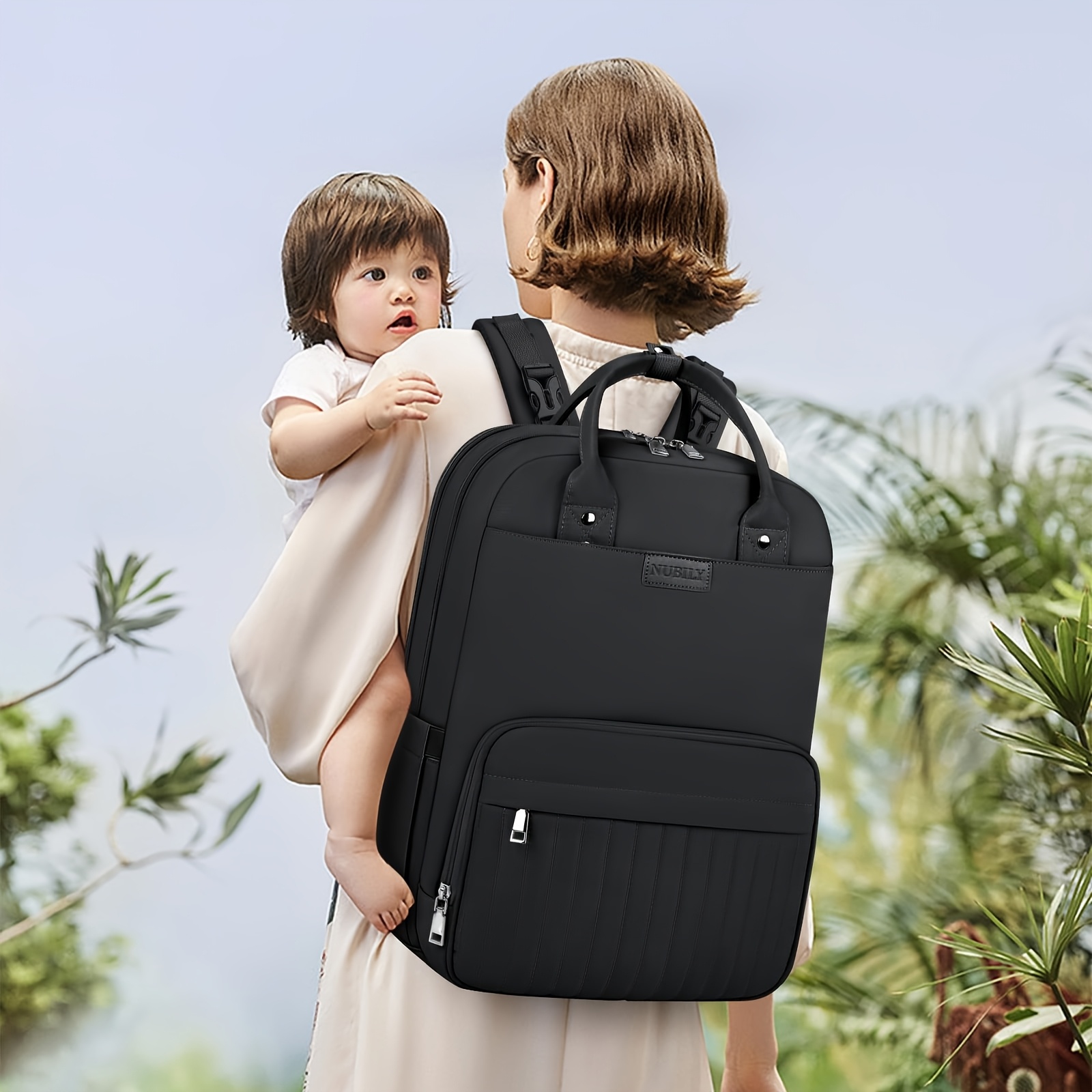 NEWHEY เปลี่ยนกระเป๋ากระเป๋าเป - Backpack Diaper Bag บทวิจารณ์และราคา