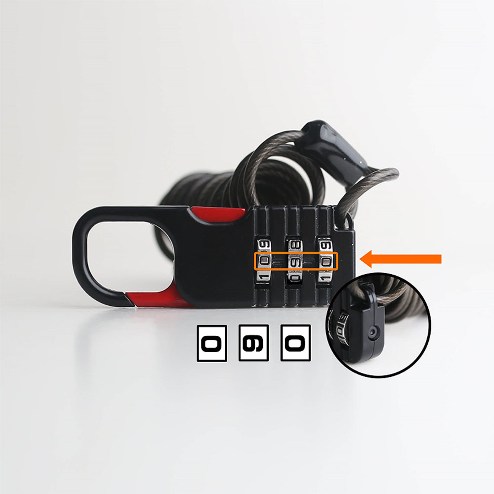 กุญแจล็อคแบบรหัส 3 หลักพร้อมสา - Travel Backpack Anti Theft บทวิจารณ์และราคา
