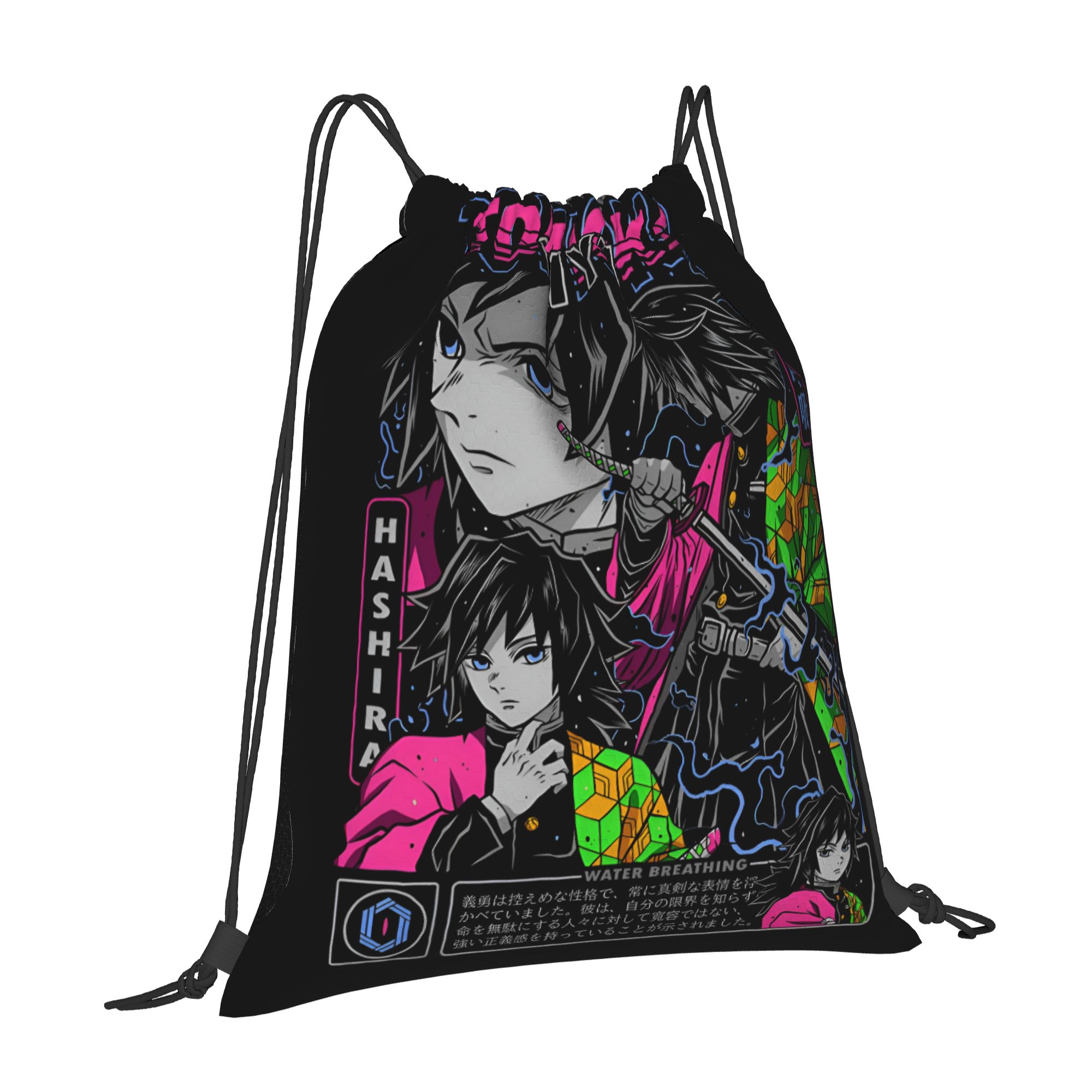 กระเป๋าหูรูดลายดาบพิฆาตอสูรแบบ - Drawstring Gym Bag บทวิจารณ์และราคา