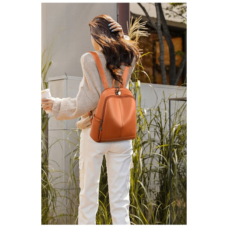 กระเป๋าเป้เดินทางหนัง PU นุ่มส - Travel Backpack Anti Theft บทวิจารณ์และราคา
